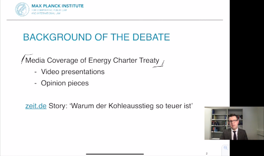 Energy Charter Treaty - Clean Energy Debate: Appreciating the Legal Complexities