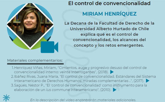 Miriam Henríquez - El control de convencionalidad
