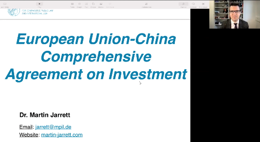 European Union - China Comprehensive Agreement on Investment