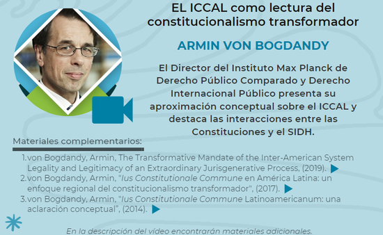 Armin von Bogdandy - EL ICCAL como lectura del constitucionalismo transformador