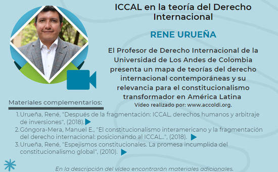Rene Urueña - ICCAL en la teoría del Derecho Internacional